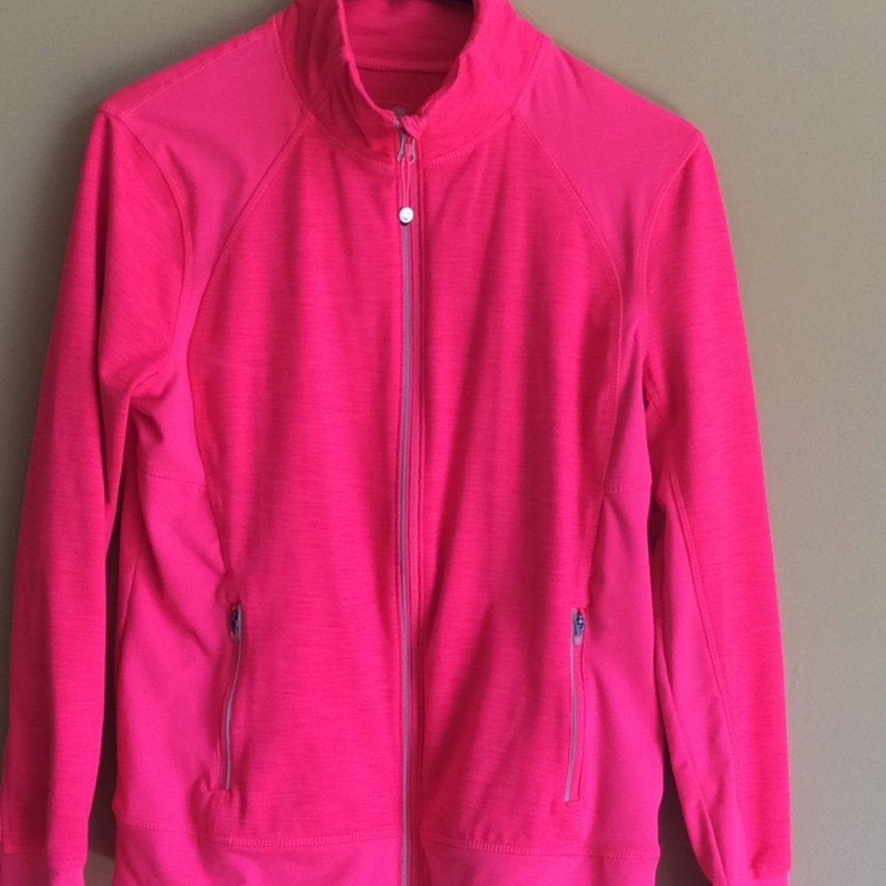 Athletic zip up